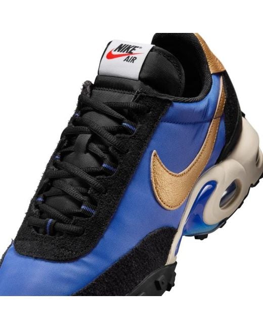 Nike Blue Air Max Waffle Sneakers for men