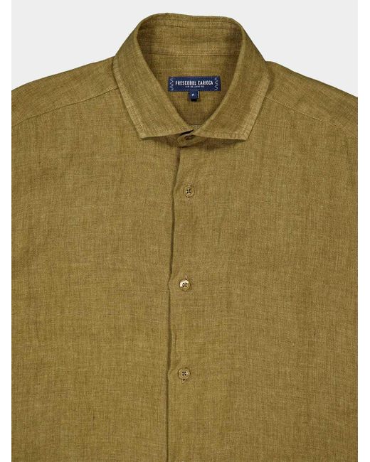 Frescobol Carioca Green Antonio Shirt for men