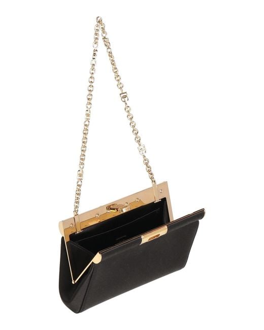 Dolce & Gabbana White Clutch Handbags