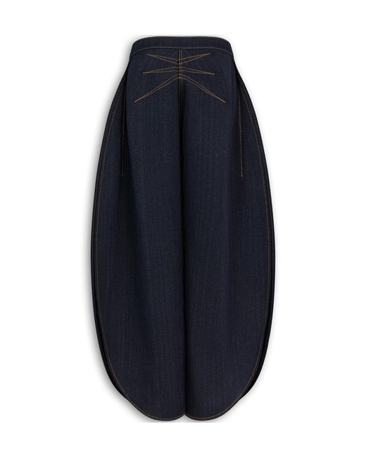 Alaïa Blue Petal Jeans