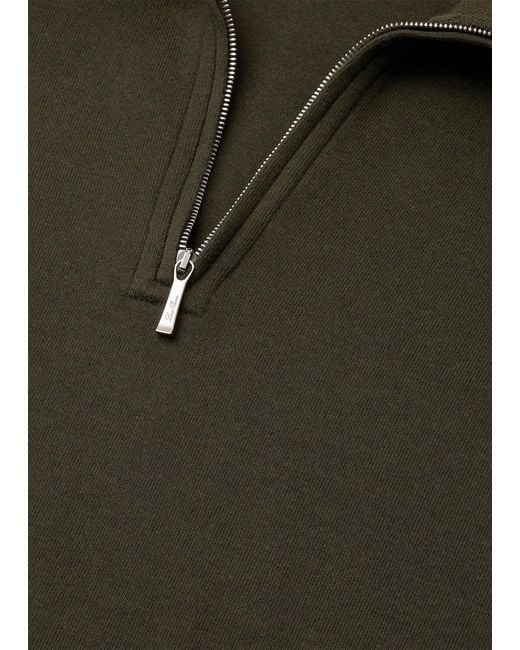 Loro Piana Green Whitney Polo Shirt for men