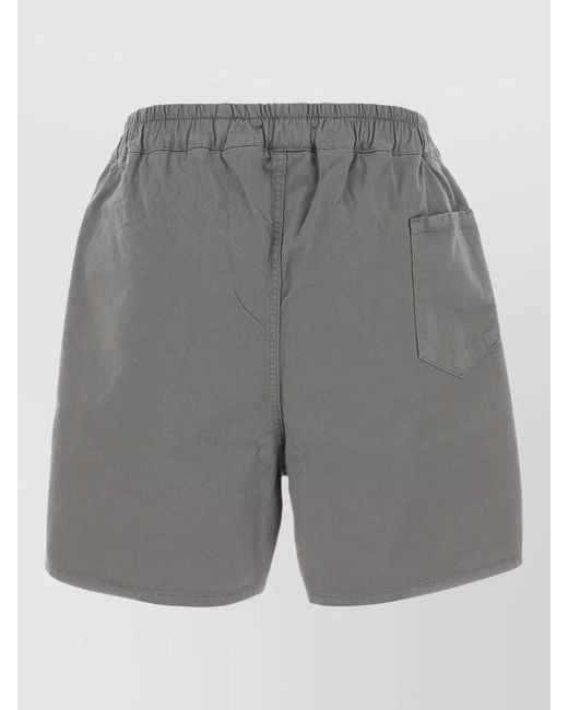 GIMAGUAS Gray Gima Logo Shorts