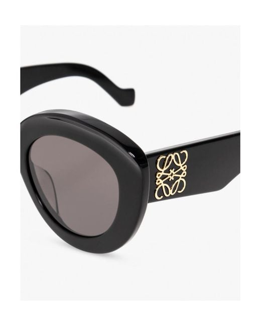 Loewe Gray Logo Sunglasses