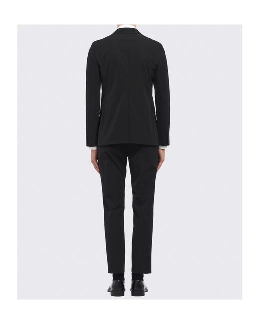 Prada Black Technical Fabric Single-Breasted Suit for men