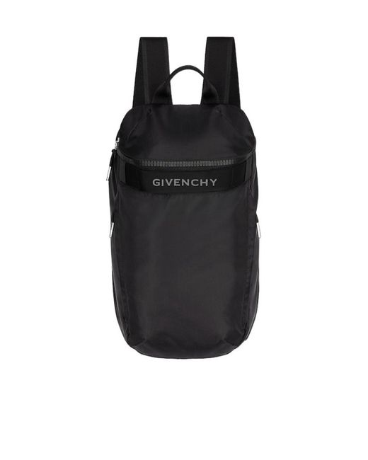 Givenchy Black G-Trek Zipped Backpack for men
