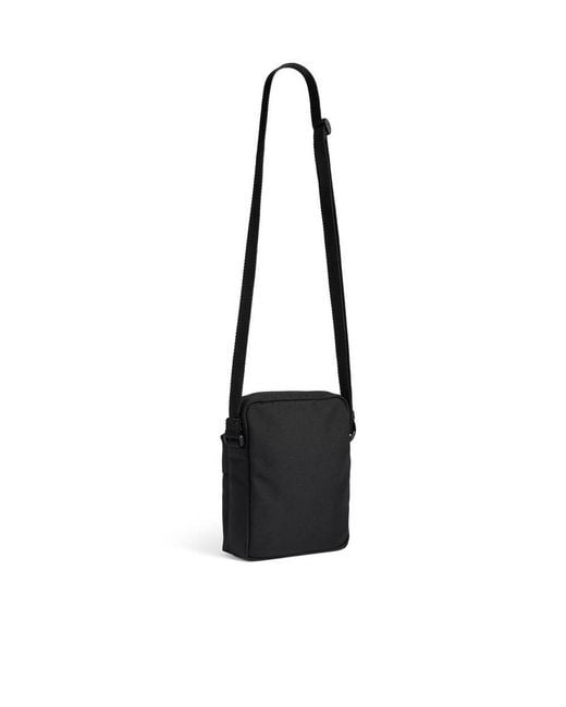 Balenciaga White Explorer Logo Shoulder Bag for men