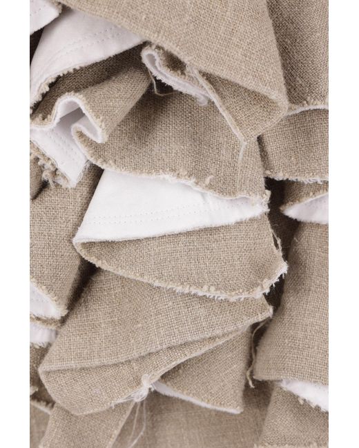 Comme des Garçons Gray Comme Des Garçons Ruffled Gilet
