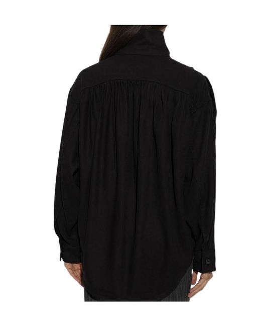 IRO Black Long-Sleeved Shirt