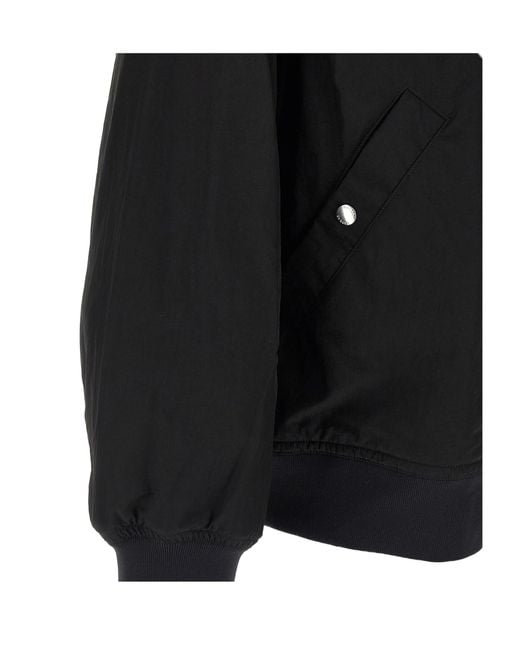 Tatras Black Tomori Zip Bomber Jacket for men