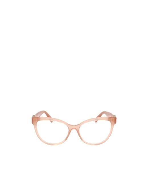 Moncler Natural Eyewear Cat-Eye Glasses