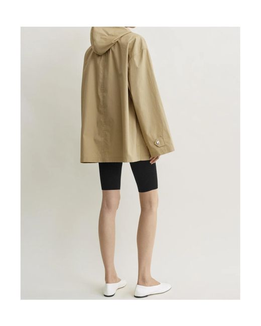 Totême Natural Totême Scarf Detailed Long Sleeved Jacket