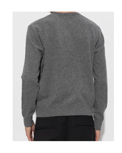 Entire studios Gray Crew-Neck Sweater for men