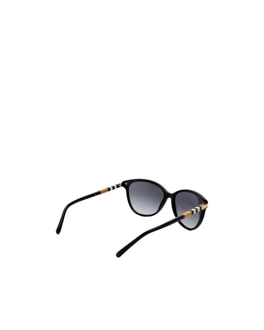 Burberry White Cat-Eye Sunglasses