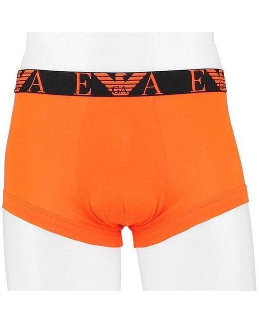 Emporio Armani Multicolor Logo Boxer Underwear Three-Piece Set for men