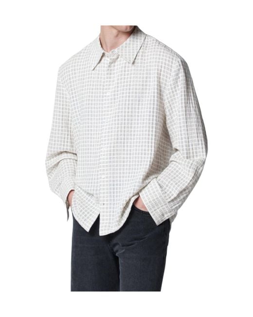 Séfr Gray Long-Sleeved Shirt for men