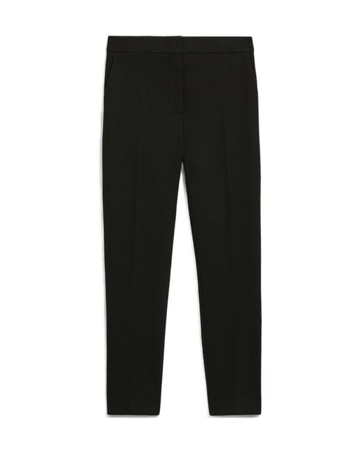 Max Mara Black Pegno Slim-Fit Trousers
