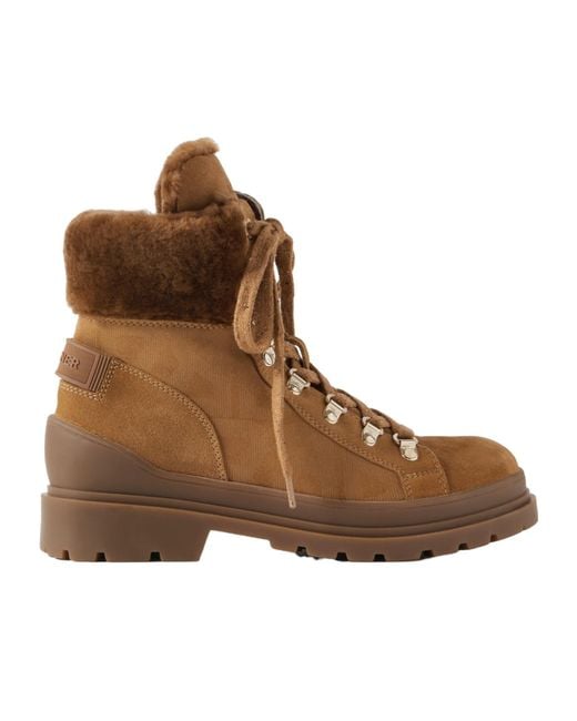 Bogner Brown Warm Suede Ankle Boots