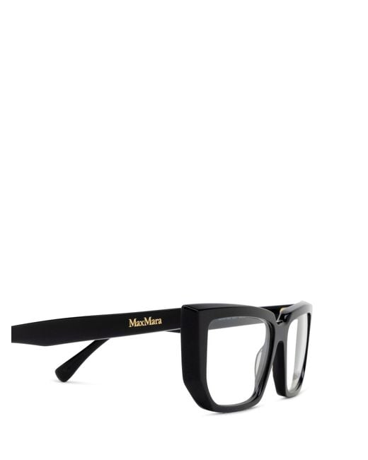 Max Mara White Cat-Eye Glasses