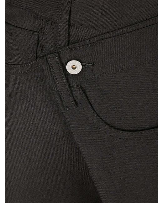 Junya Watanabe Black Asymmetric Skirt