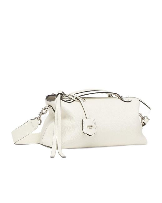 Fendi Natural Selleria Bag With 192 Hand-Sewn Topstitches