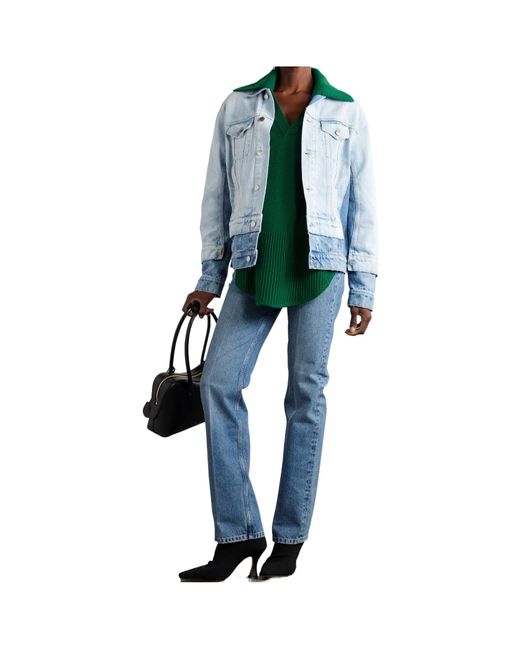 Stella McCartney Blue Straight Jeans