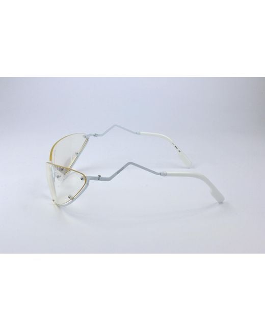 KENZO White Logo Sunglasses for men