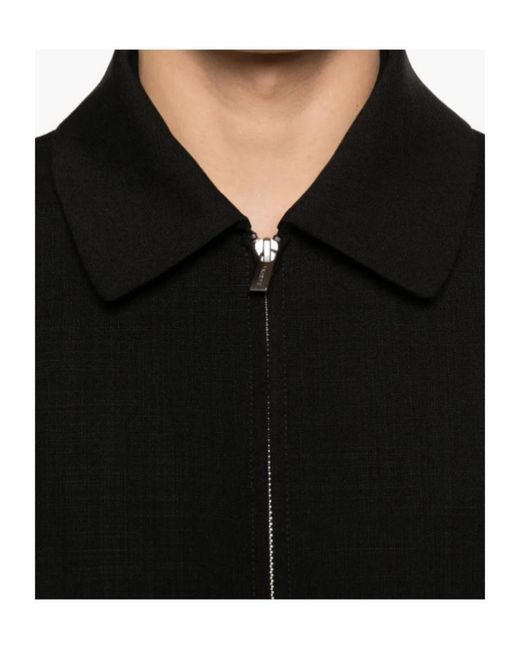 Barena Black Zip Jacket for men