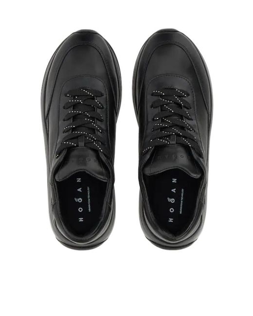 Hogan Black Hi-Light Chunky Sneakers for men
