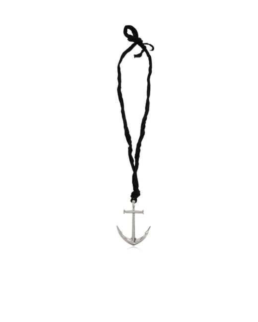 Balenciaga White Pendant Necklace