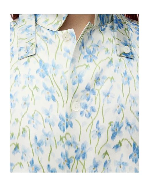 Loewe Blue Shirt for men