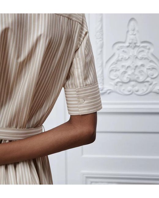 Dior White Iviera Mid-Length Shirtdress