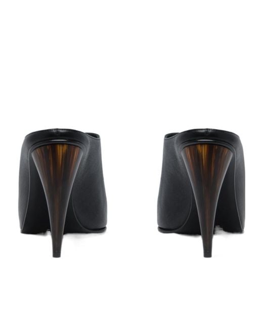 McQueen Black Sandal S Mules