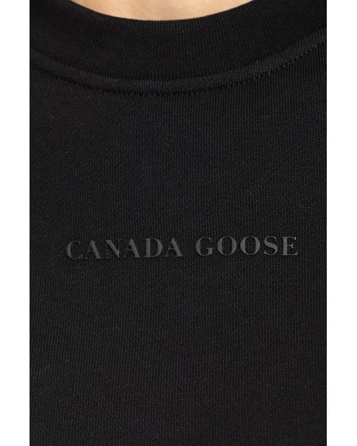 Canada Goose Black Muskoka Cotton Sweatshirt