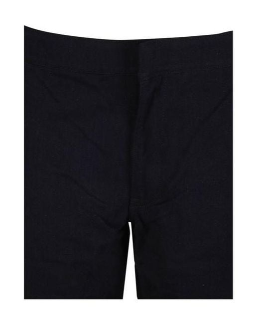 Jil Sander Black Denim Classic Trousers
