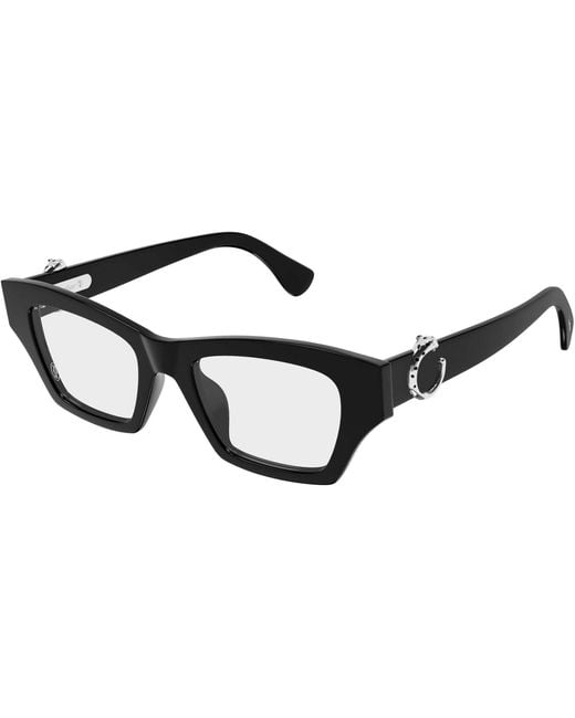 Cartier White Cat-Eye Glasses for men