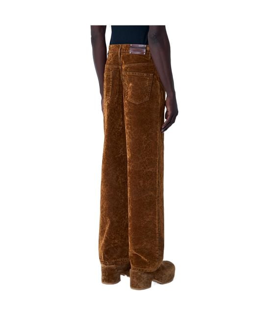 Dries Van Noten Multicolor Straight Leg Pants for men