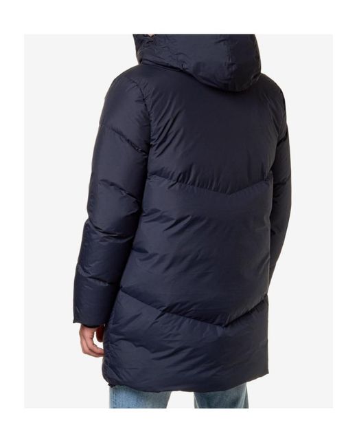 K-Way Blue Hugh Thermo Soft Touch Jacket for men