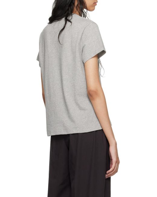 Studio Nicholson Gray Marine T-Shirt
