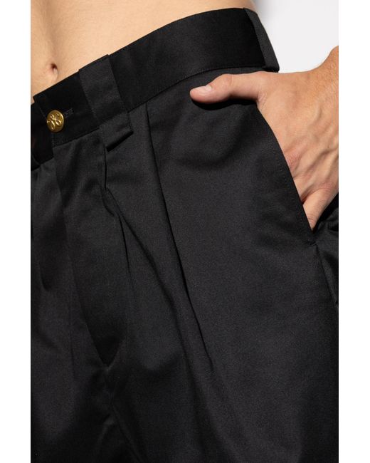 Willy Chavarria Black Borracho Shorts for men