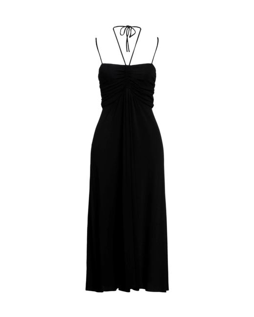 Isabel Marant Black Spaghetti Strap Dress