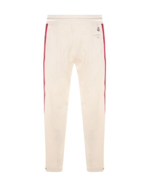 Moncler Natural Drawstring Sweatpants for men