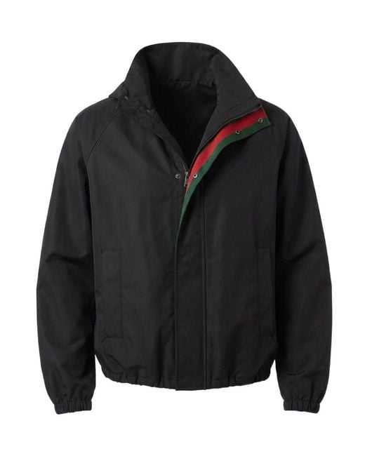 Gucci Black Spw Blouson Jacket for men