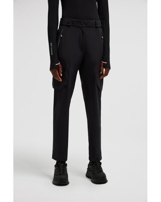 Moncler Black Grenoble Cargo Trousers