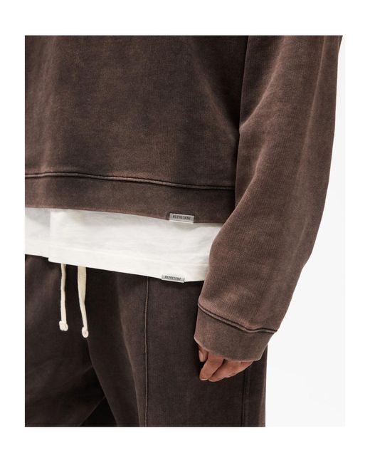 Represent Gray Initial Boxy Sweater for men