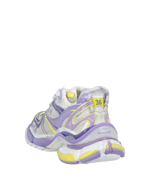 Balenciaga Blue Multi-Colored Platform Sneakers