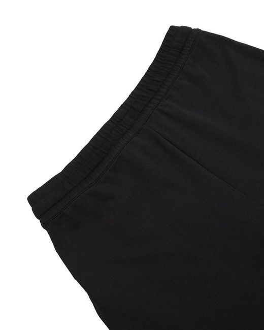EA7 Black Logo Printed Sweatpants