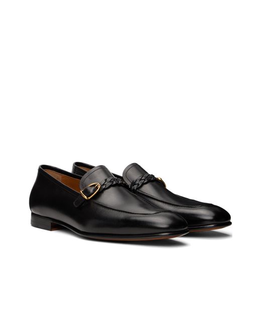 Tom Ford Black Martin Loafers for men