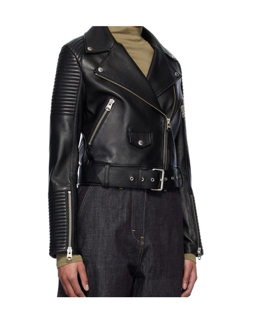 Mackage Black Masina Leather Jacket