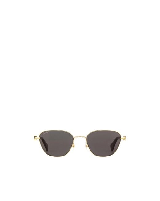 Cartier White Cat Eye Frame Sunglasses for men