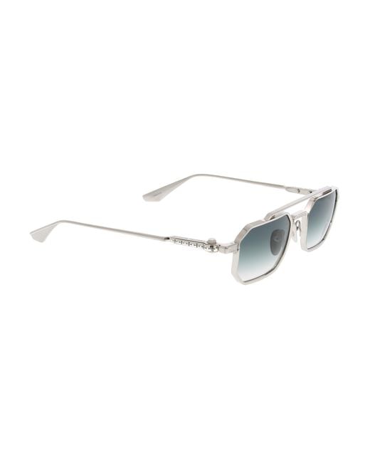 Chrome Hearts Blue Full Frame Sunglasses for men